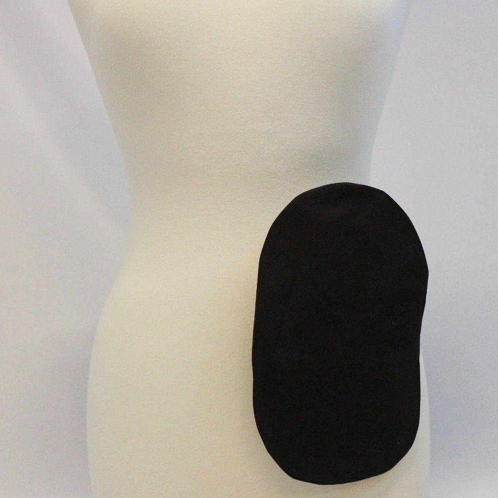 2 1/4" - 2 3/4" Brown Twill Ostomy Bag Cover Stoma Colostomy